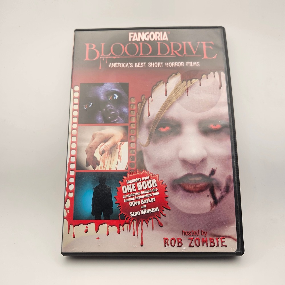 Fangoria Blood Drive DVD 2004 Rob Zombie Short Horror Films